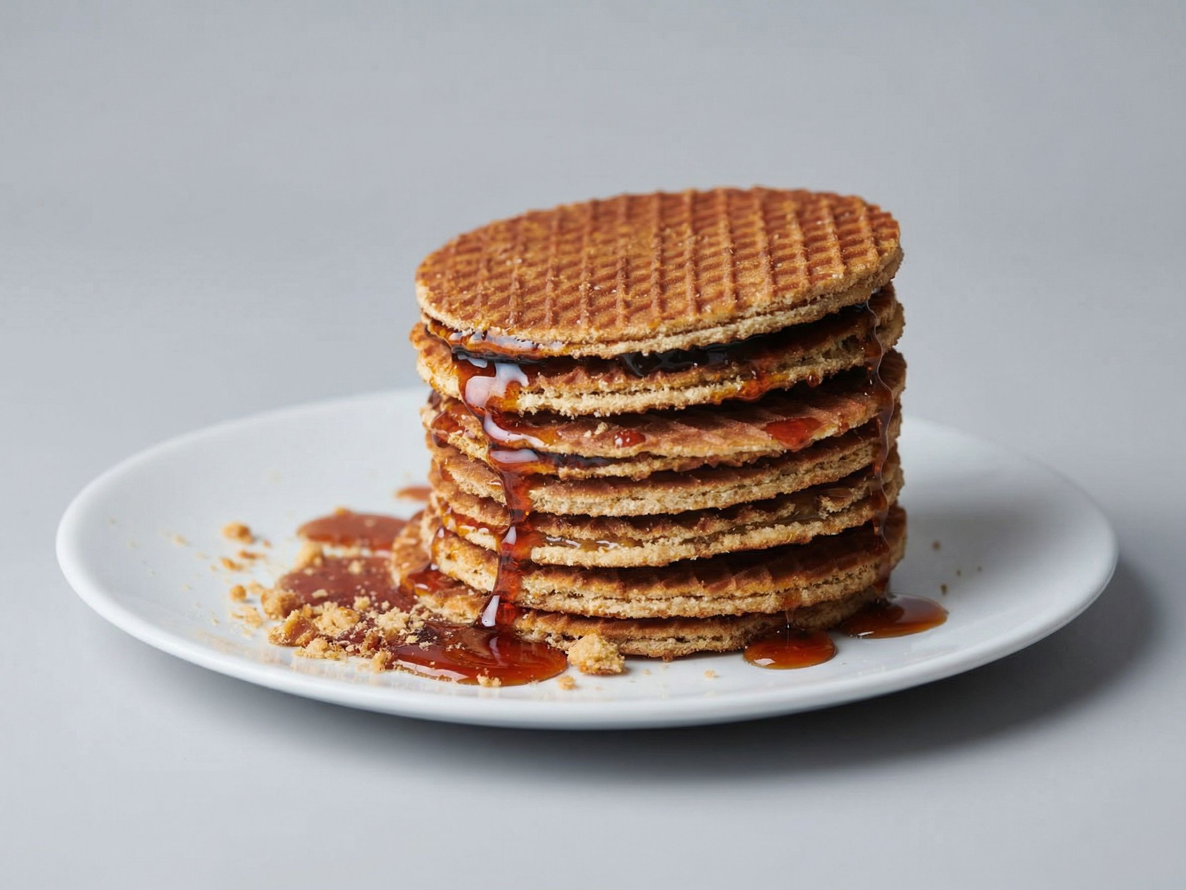 Caramel waffle