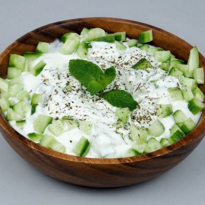 Laban with cucumber