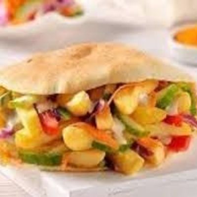 Omelette eggs with potato fingers