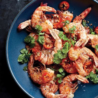 Medium fried shrimp