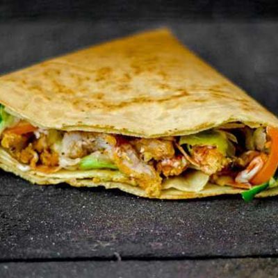 Scallop crepe