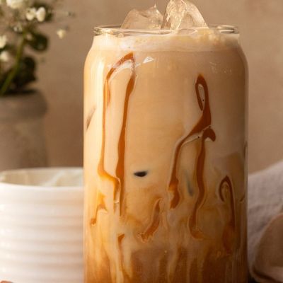 Iced Dulce De Leche Shaken Coffee