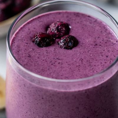 Blueberry smoothie