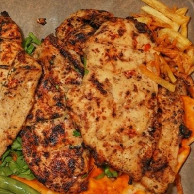 ( صدور الدجاج المشوي )