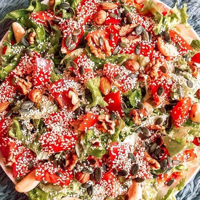 Salami Oriental Pizza