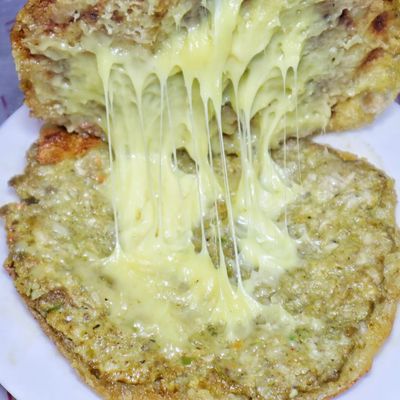 Chicken Hawawshi with Mozzarella Cheese