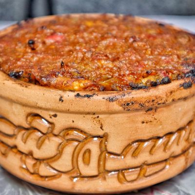 Lahmet Ras tagine with onions