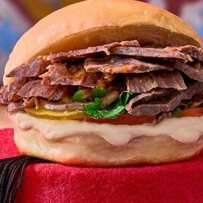 Meat Shawerma Bun