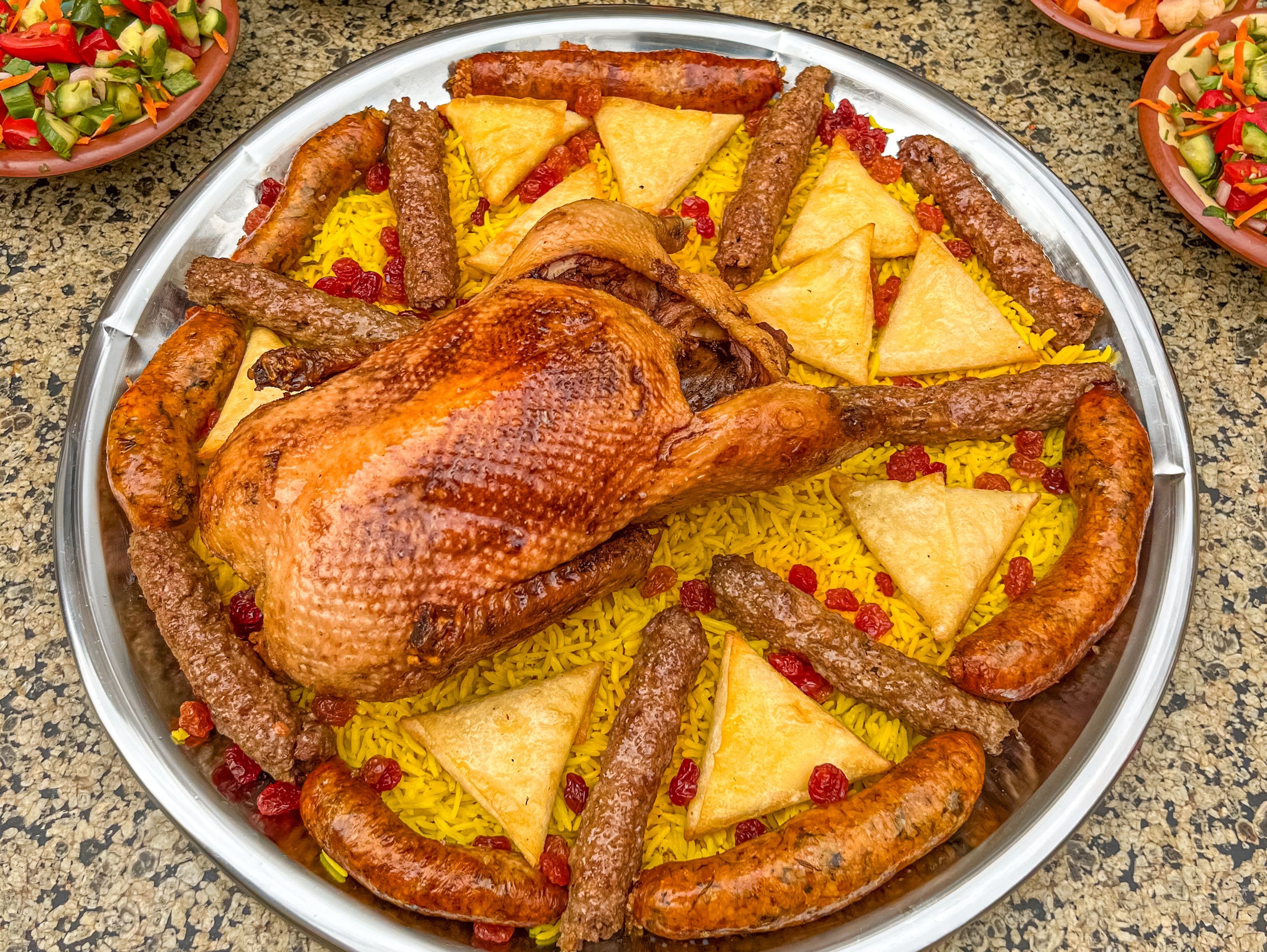 El aada el helwa Platter