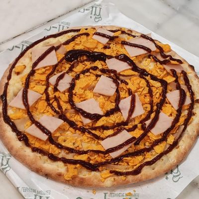 cheese manakich turkey with doritos