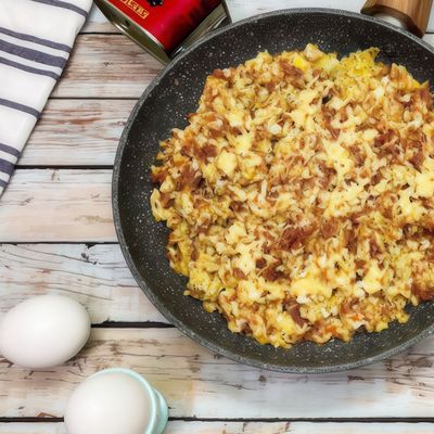 Corned Beef with eggs