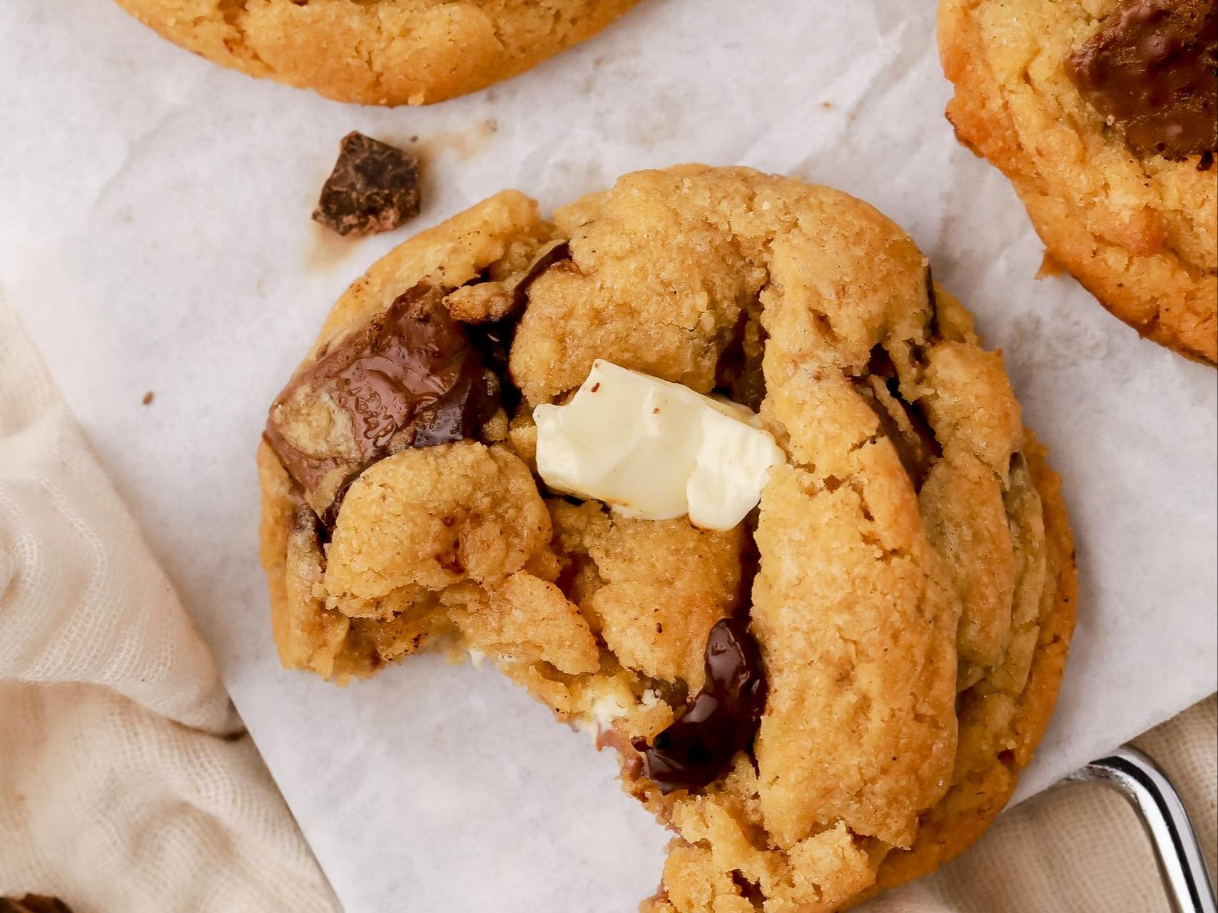 triple chocolate cookies