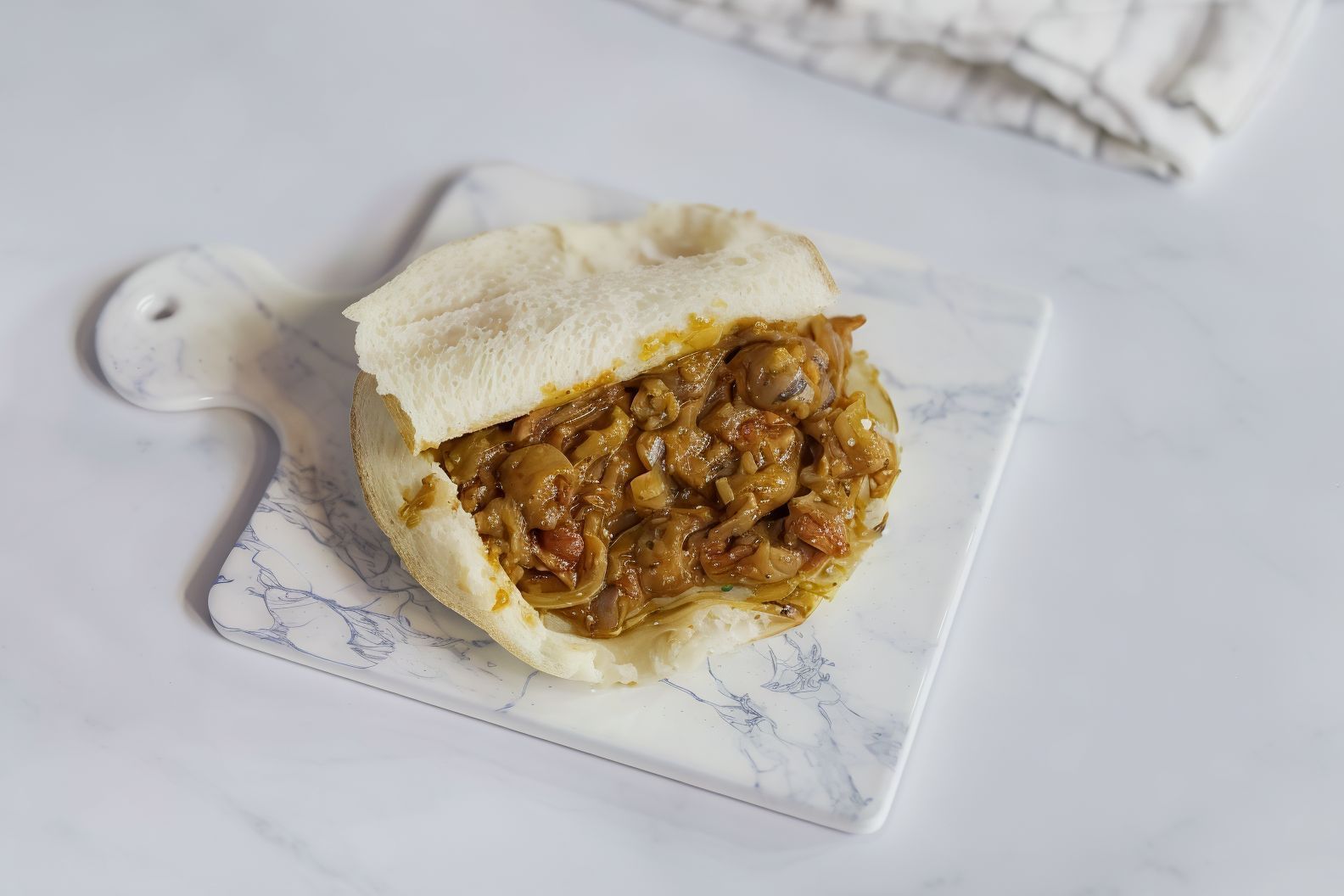 Foul With Olive Oil Sandwich