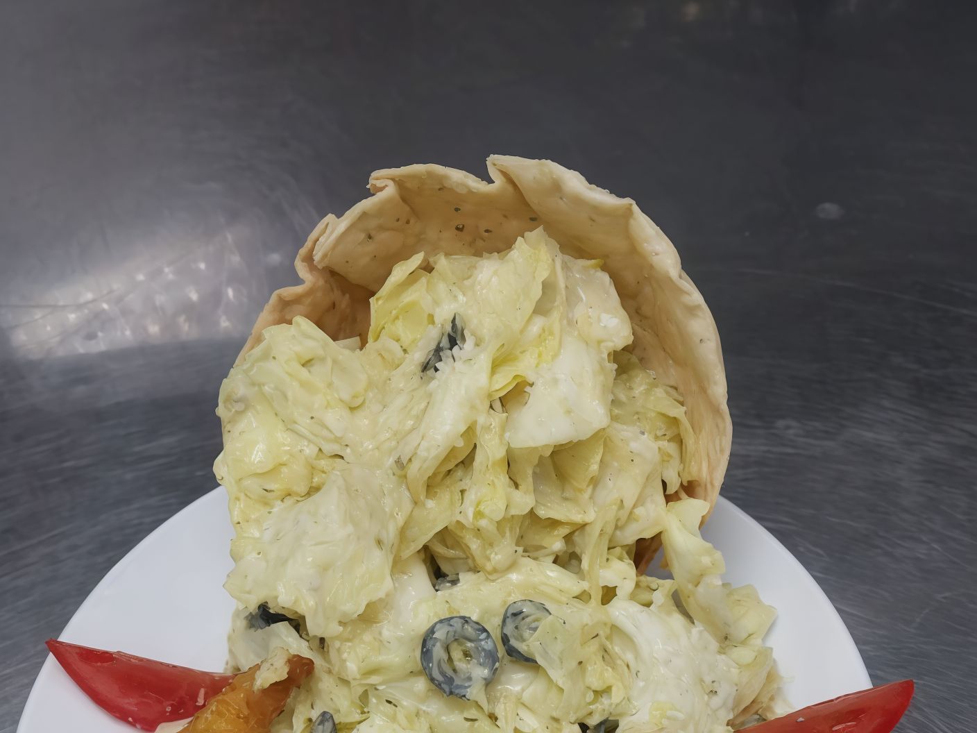 Shrimpo Caesar Salad