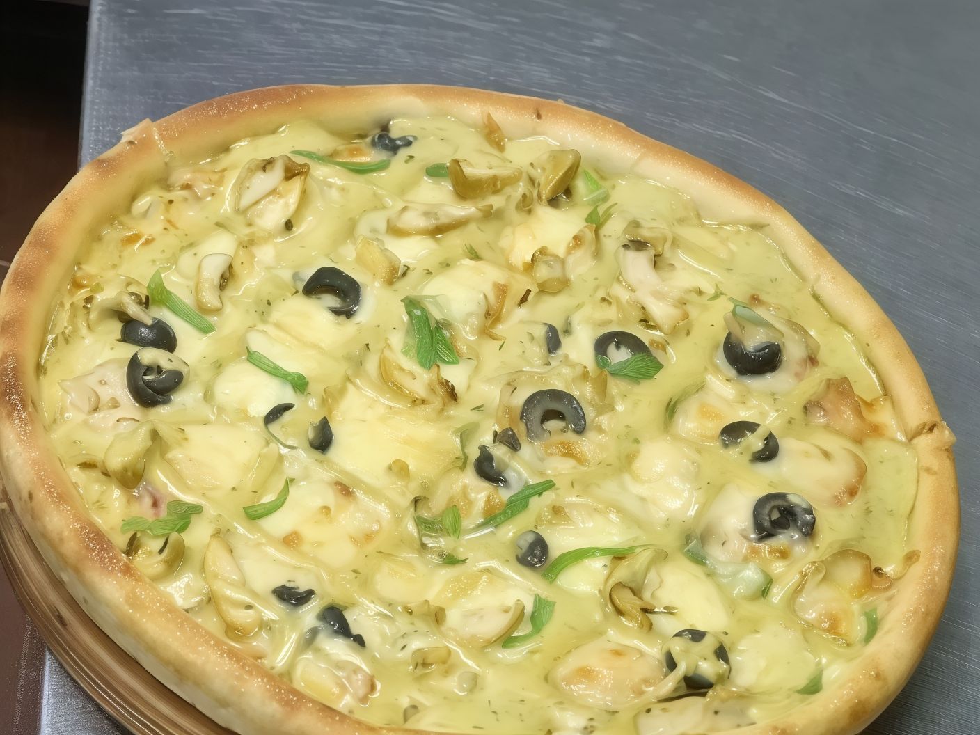 Mushroom Pizza