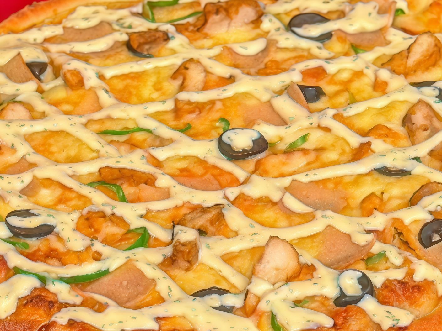 Juicy Burger Pizza