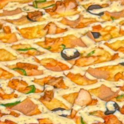 Juicy Burger Pizza