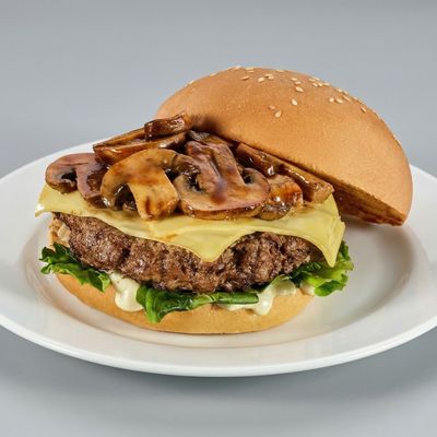Bailey Mushroom Beef Burger