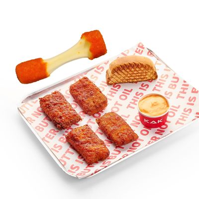 Small Mozzarella Dippers Box (Microwave Required)