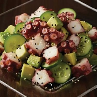 Octopus salad