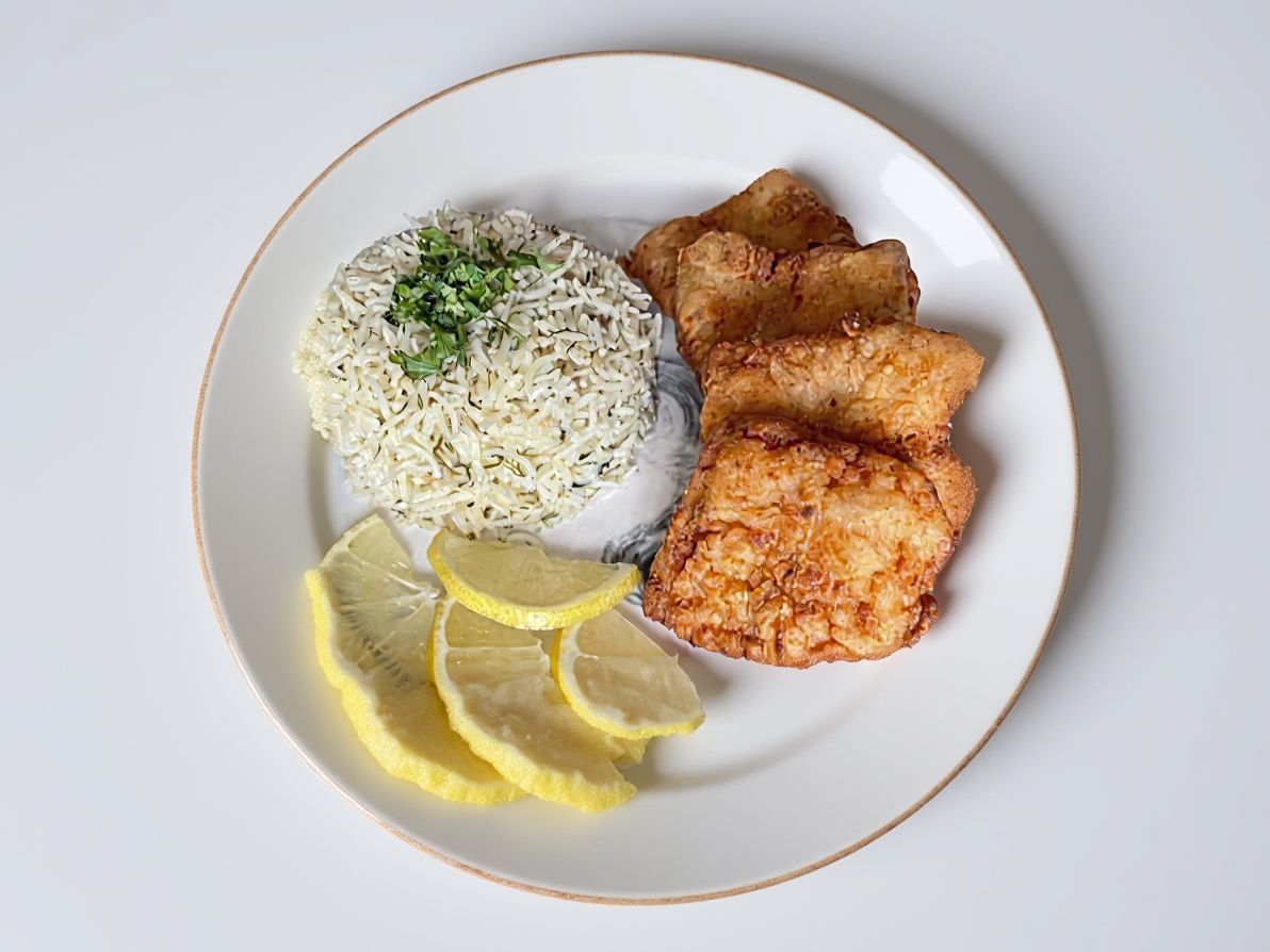 Rice With Fish Fillet