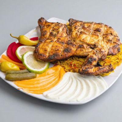 Boneless Chicken On Charcoal Without Rice