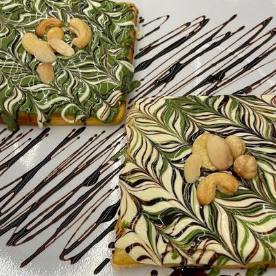 Pistachio Waffle