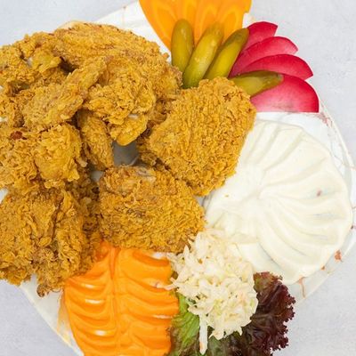 Broasted chicken