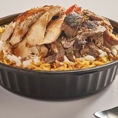 Mixed Meat And Chicken Fatteh