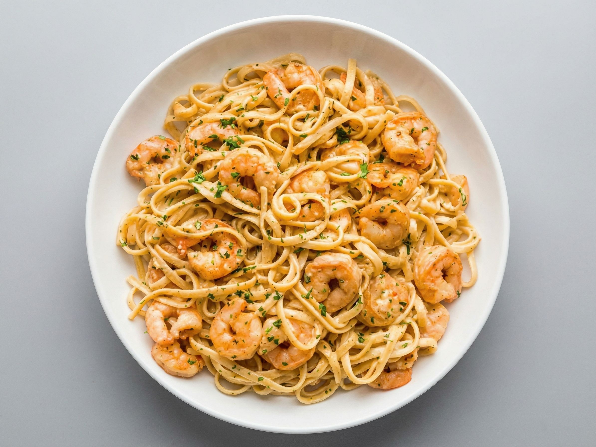Garlic Shrimp Pasta
