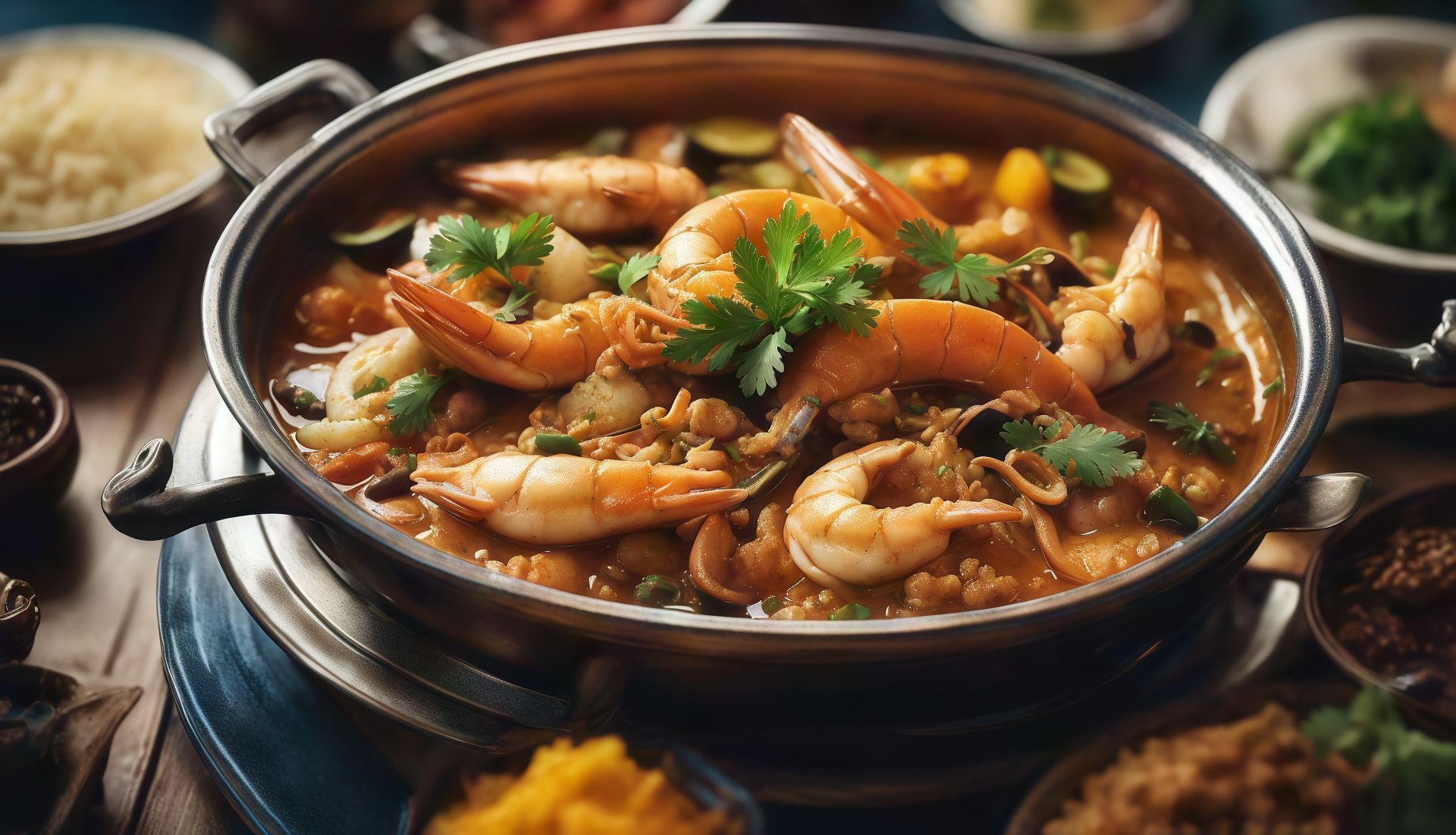 Sea Food Tajine