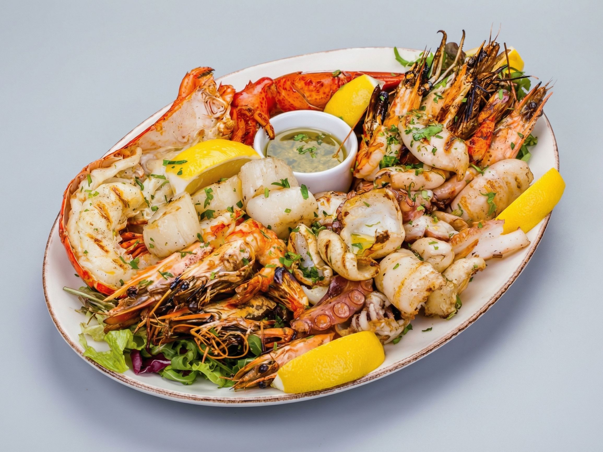 Mix Seafood Dish