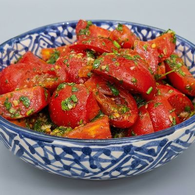 Marinated tomatoes