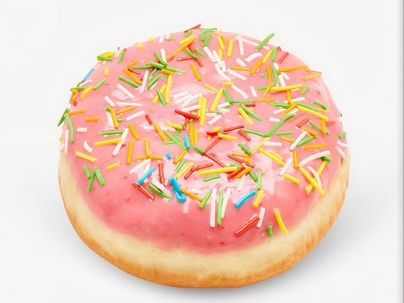 Strawberry Filled Donut