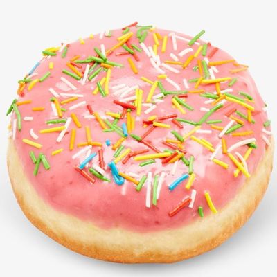 Strawberry Filled Donut