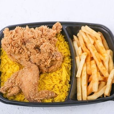 وجبة بروستد ربع دجاج