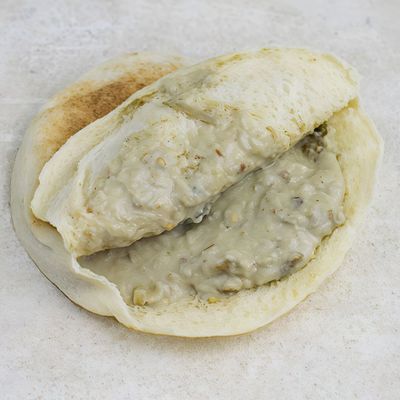 Baba Ghannoug sandwich