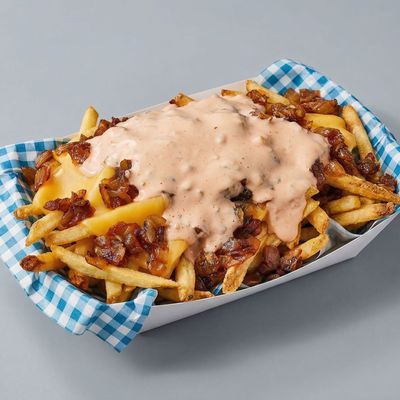 Fries Con Corn