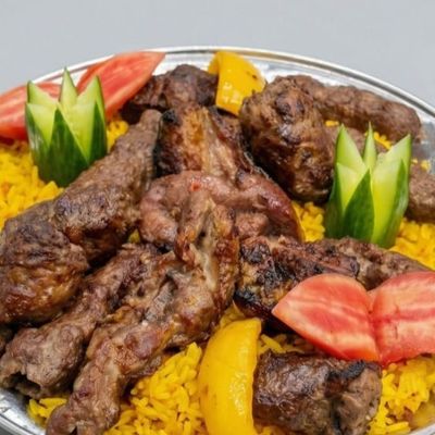 Local lamb kebab