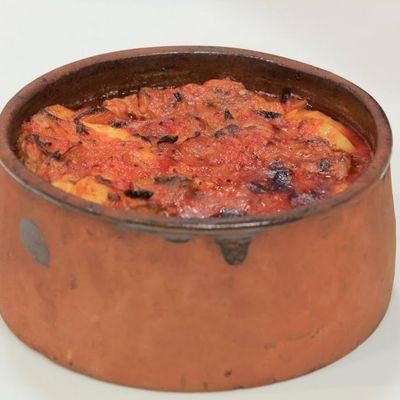 Plain Potato Tajine