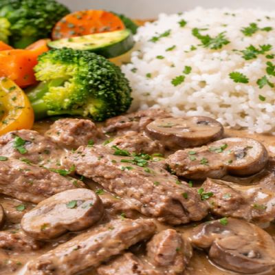 Beef Stroganoff