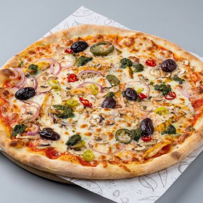 بيتزا ديافولو (حارة)
