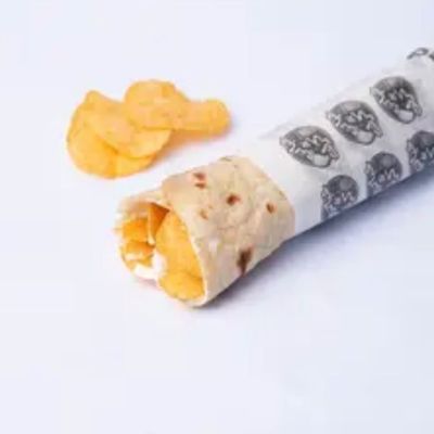 Chapati Potato With Ketchup And Mayonnaise