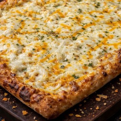 Mixed cheese pizza