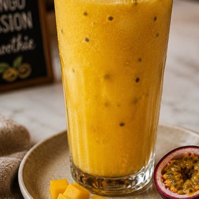 Mango passion smoothie