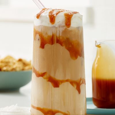 Iced Salted Caramel Coffee