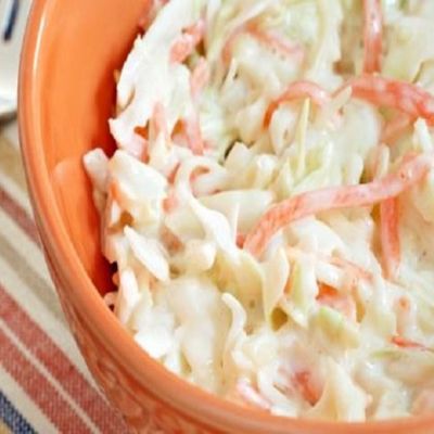 Coleslaw salad