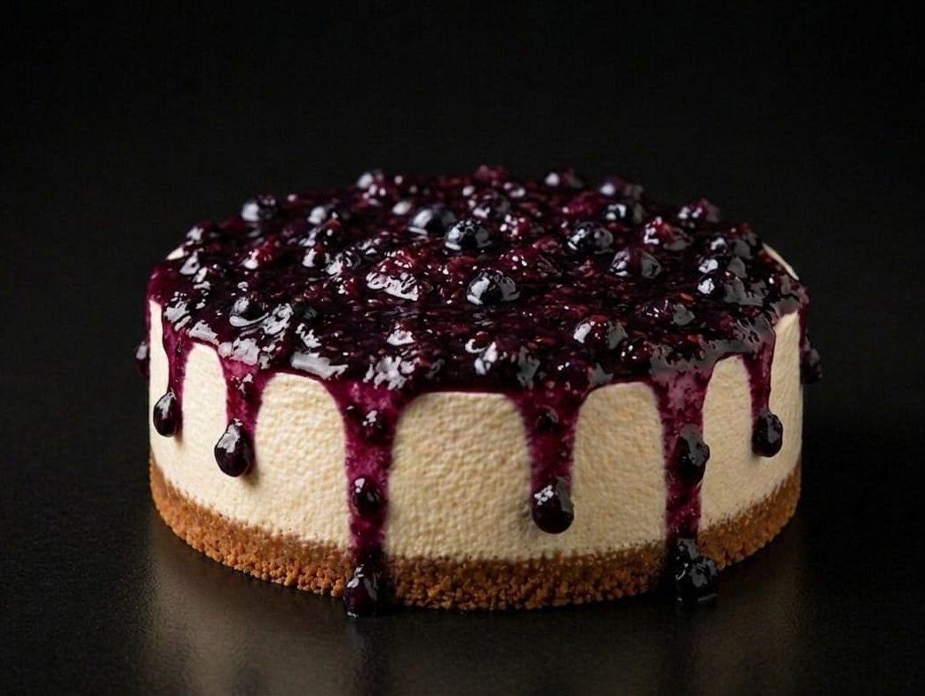Blueberry Cheesecake Circle