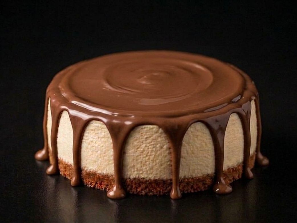 Nutella Cheesecake Circle