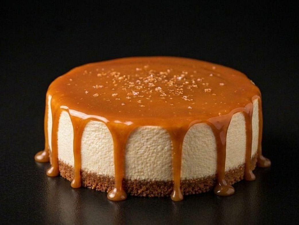 Caramel Cheesecake Circle